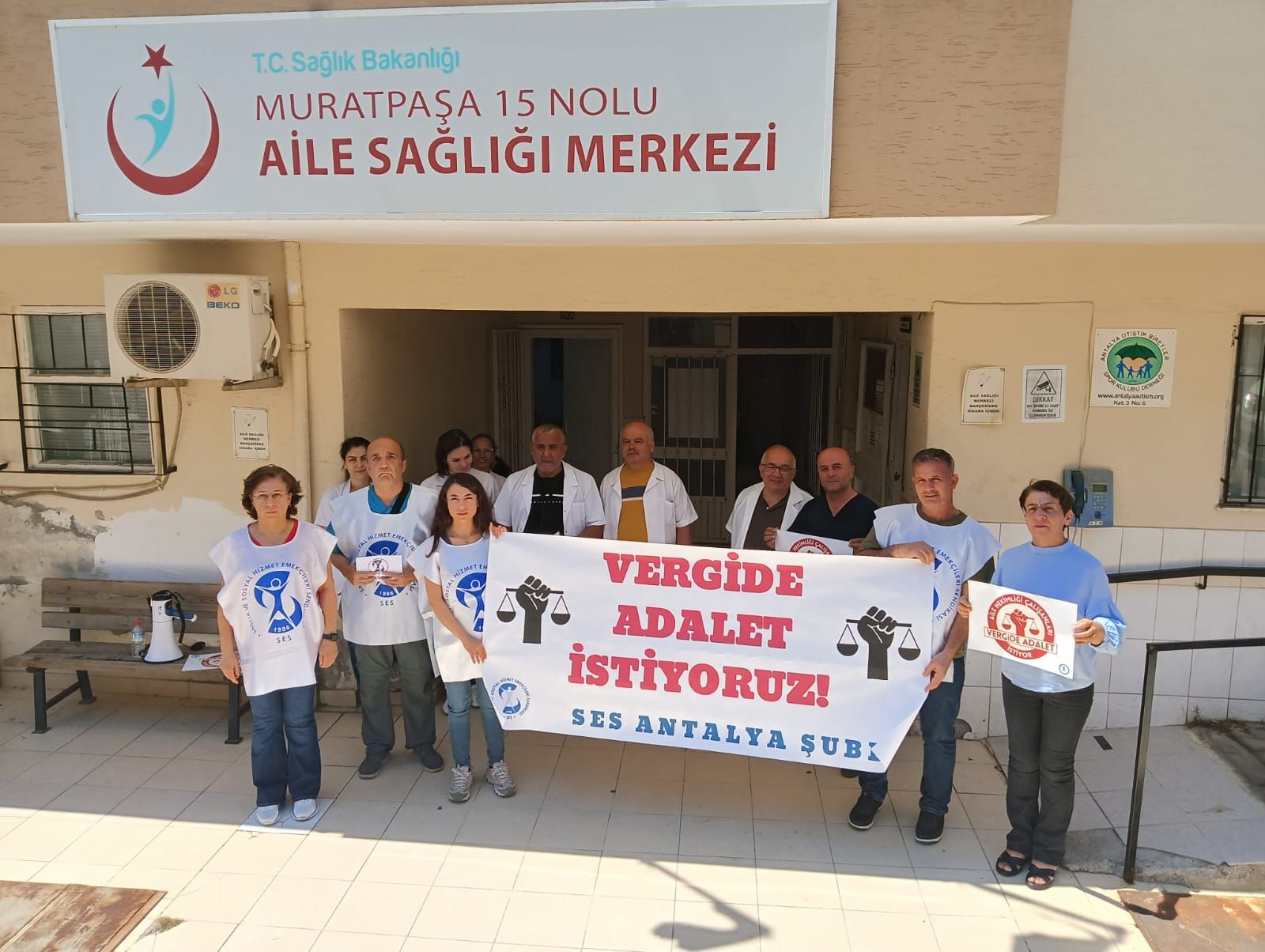 VERGİDE ADALET TALEBİMİZDE ISRARCIYIZ!