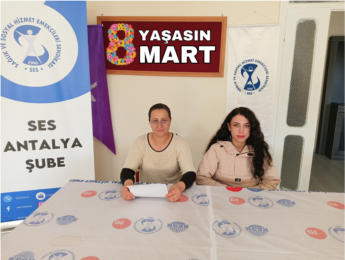 Erkek Egemen Sisteme, Kapitalist Sömürüye Karşı 8 Mart’ta Alanlarda Olacağız!