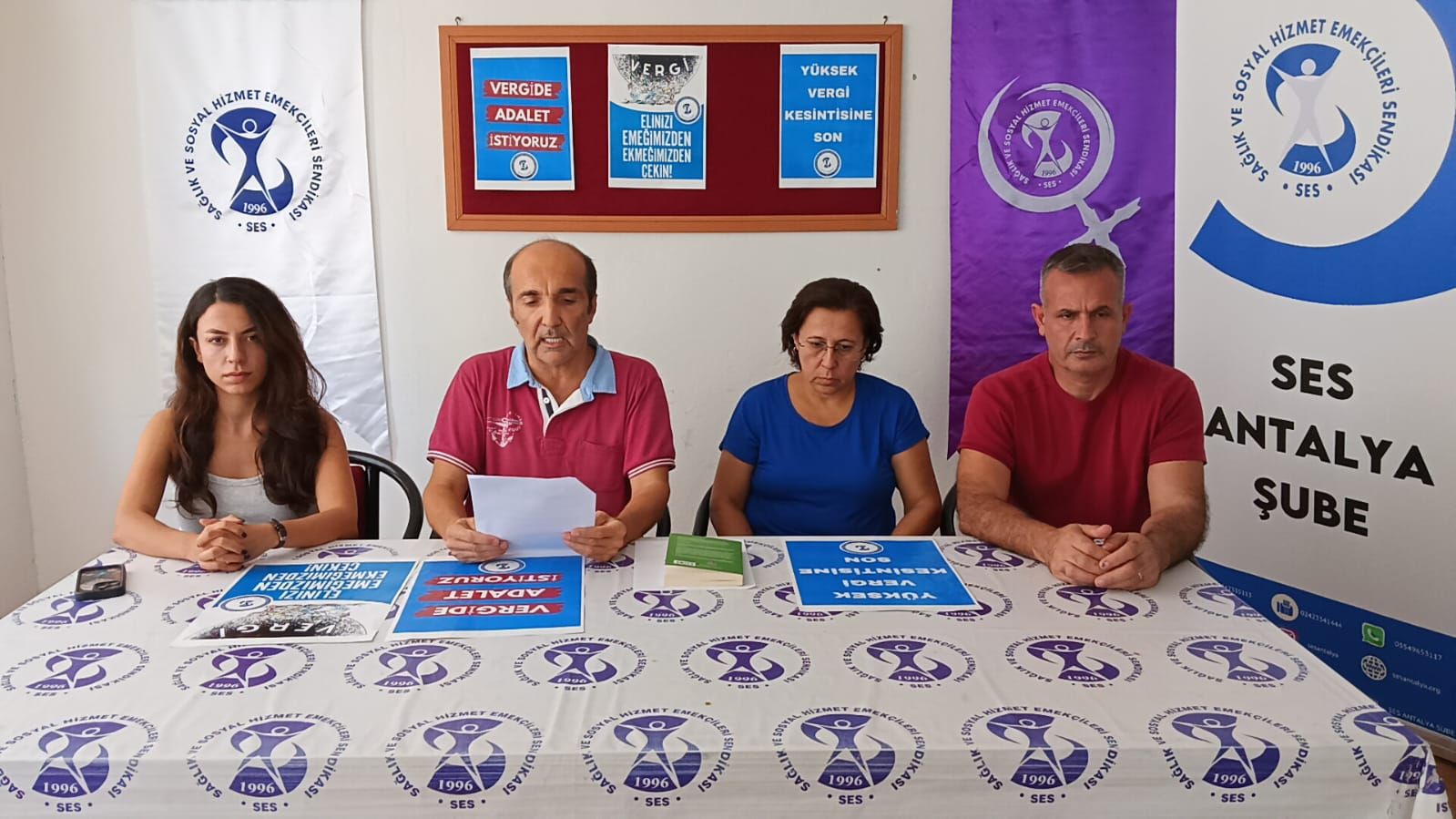 Sağlık Emekçileri Yirmi Sekiz Haftadır Vergide Adalet İstiyor!