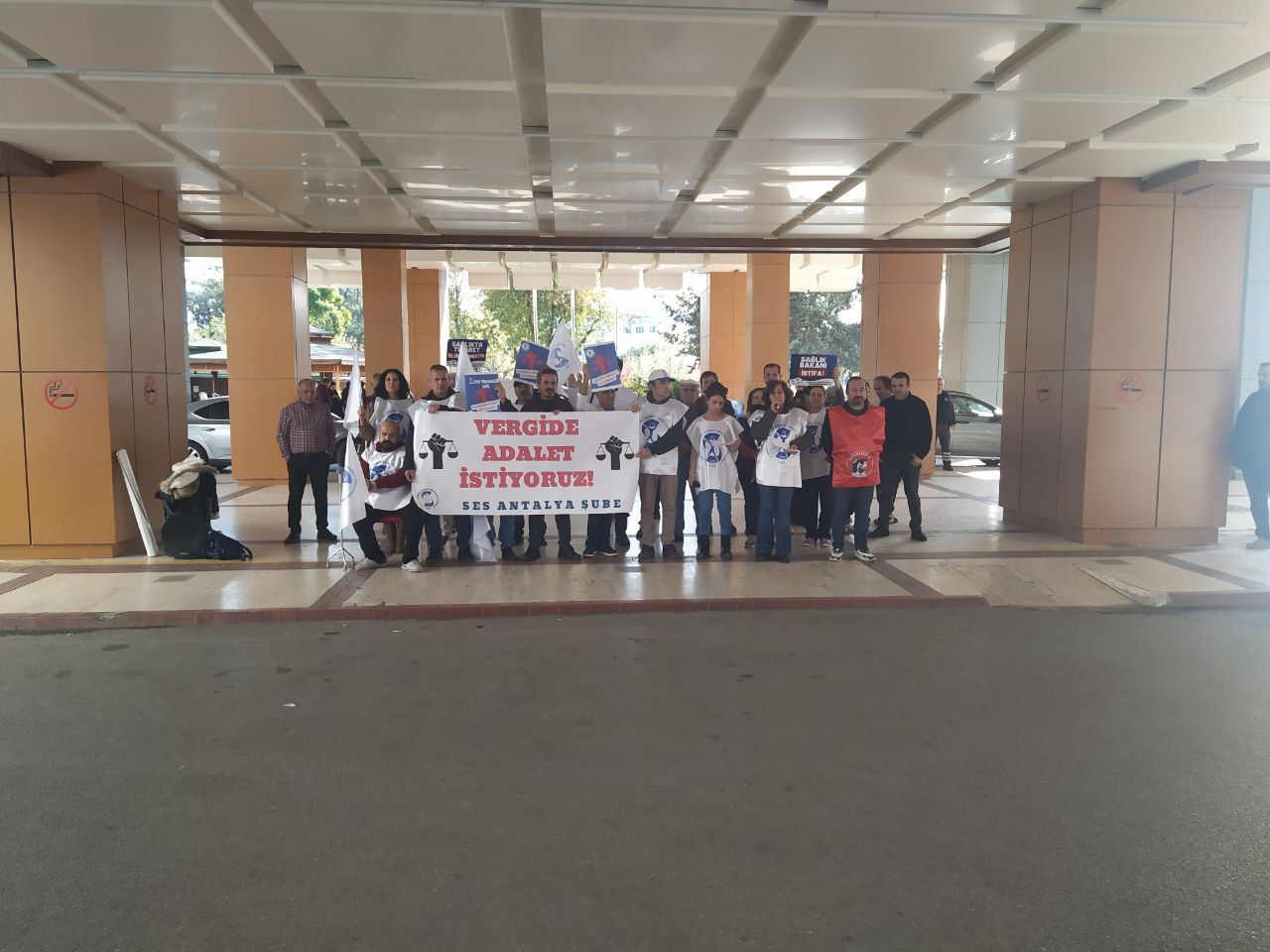 Sağlık ve Sosyal Hizmet Emekçileri 39 Haftadır Vergide Adalet İstiyor